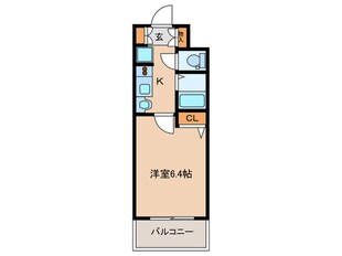 ｴｽﾃﾑｺ-ﾄ梅田天神橋ﾘﾊﾞ-ﾌﾛﾝﾄ1311の物件間取画像